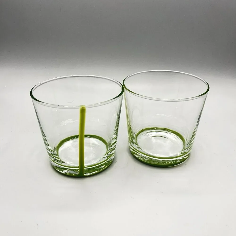 Green Glasses - Set Of 2